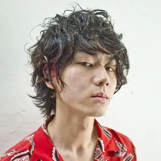 ショート カラー パーマ メンズ yiye 青山所属・無料カットモデル募集 🌱ひょうがのヘアスタイル