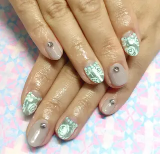 ネイル アンシャンテ所属・enchante 自由が丘のネイルデザイン