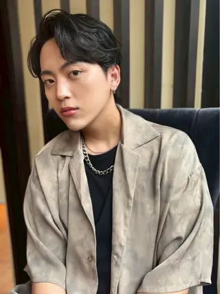 メンズ センターパート/ メンズ特化/日向🔥のヘアスタイル