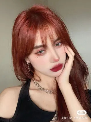 ロング カラー 🤍韓国大人っぽ ベージュMAI🤍のヘアスタイル