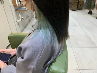 ミディアム カラー 高橋友里亜 /フリーランスのヘアスタイル