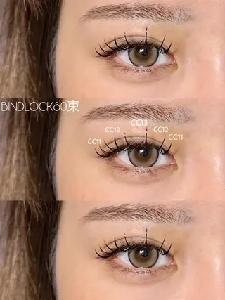 マツエク・マツパ Sour~un~ natsukiのマツエク・マツパデザイン