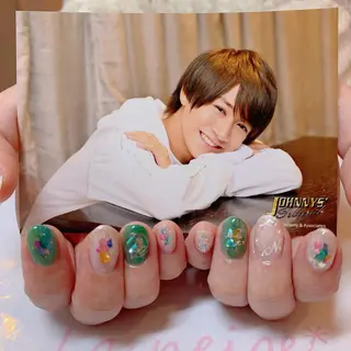 ネイル La neige* yuki 🥯🍑のネイルデザイン