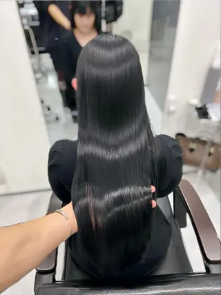 ロング LOMKH所属・シールエクステ/ レイヤー/タツヤのヘアスタイル