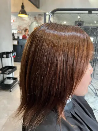 ミディアム 齋木 陽輝のヘアスタイル