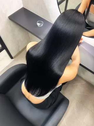 ロング カラー 新宿/美髪矯正 髪質改善/韓国風山本のヘアスタイル