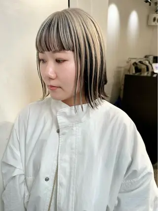 ショート カラー レイヤーカット/艶髪 ✨💭KIRARIのヘアスタイル