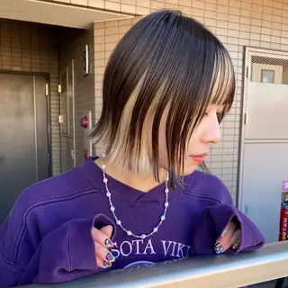 ショート カラー 韓国ヘア/艶カラー /田中悠佑のヘアスタイル