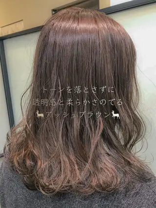 セミロング 丹羽 駿太のヘアスタイル