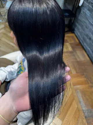 セミロング カラー 鈴木 りんのヘアスタイル