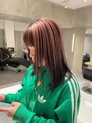 ミディアム 🧚つやさらhair 🧚manakaのヘアスタイル