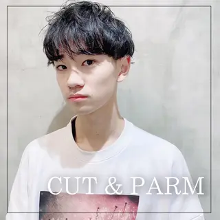 ショート パーマ メンズ ill副店長 立和田純也のヘアスタイル