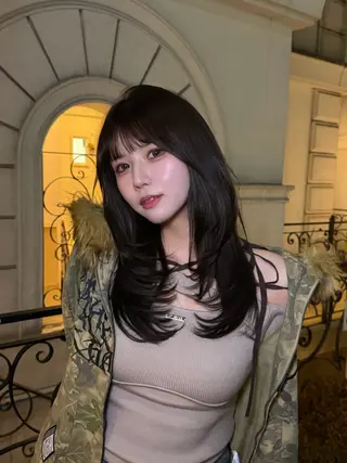 ロング 吉村 駿佑のヘアスタイル