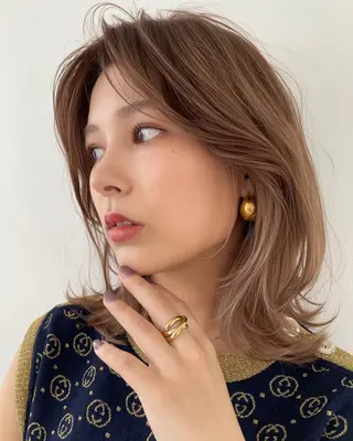 ミディアム キートス西梅田⭐️ こうきのヘアスタイル