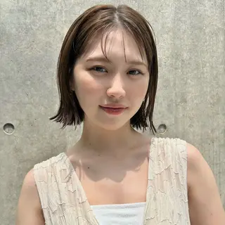 ショート ボブ/縮毛矯正/ レイヤー/塚田のヘアスタイル