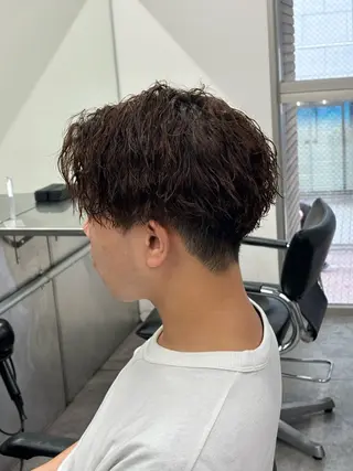 ショート パーマ メンズ お悩み解消✨/ メンズパーマ✨/直樹のヘアスタイル