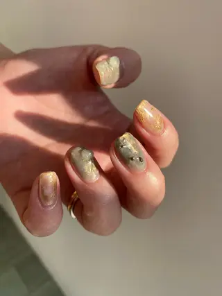 ネイル 草加ニュアンスネイル 🌚hersのネイルデザイン