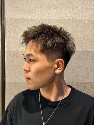 ショート カラー 【再現性120%】 🔥龍也リュウヤ🔥のヘアスタイル