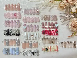 ネイル Hübsch所属・Sakura Hのネイルデザイン