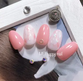 ネイル 北浦和 自爪育成ケアのネイルデザイン