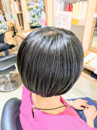 ショート AULANI Hair Resort所属・塚原 友紀子のヘアスタイル