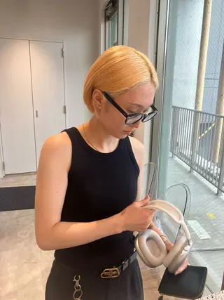 ショート 似合わせカットカラー 👩MINAのヘアスタイル