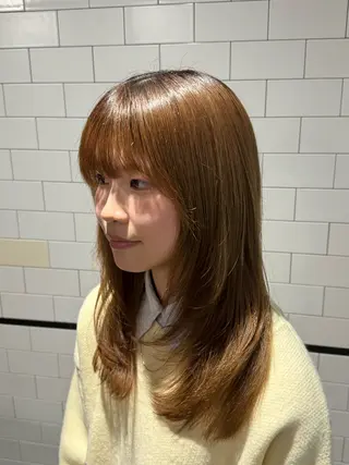 セミロング 直前予約大歓迎‼️/ 松野和志のヘアスタイル