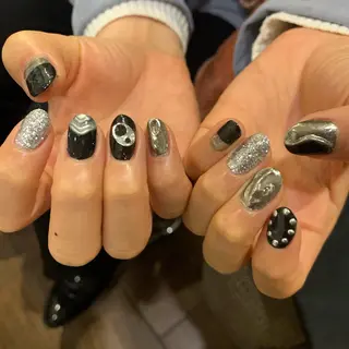 ネイル 平野葵🎀 hair/nailのネイルデザイン