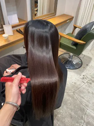 ヘアアレンジ 髪質改善/縮毛/新宿 🫧SUZUKA🫧のヘアスタイル