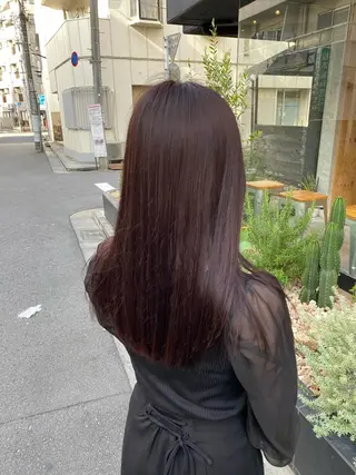 ロング カラー Sia中野新橋 田中 優莉乃のヘアスタイル