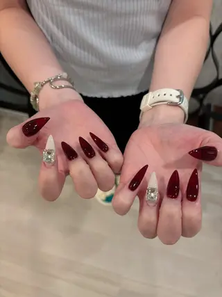 ネイル 名古屋ワンホンネイル 沙理亜のネイルデザイン