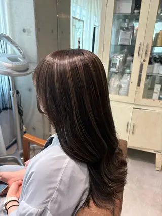 カラー 佐藤 万倫💞⭐️のヘアスタイル