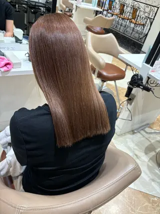 ロング 髪質改善カラー なーこ💖🌈のヘアスタイル