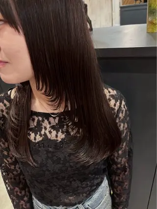 セミロング 田村 亜衣華のヘアスタイル