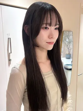 ロング coyumi / 𝘦 𝘮 𝘶のヘアスタイル