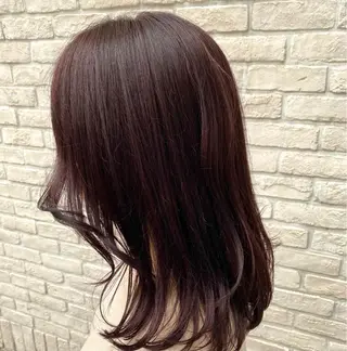 カラー ゆるふわパーマ🌼 アレンジ🌼リョウカのヘアスタイル
