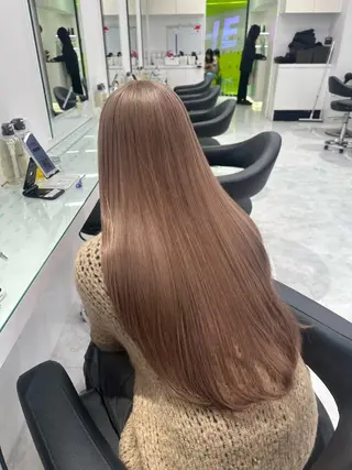 カラー 🎀透髪×モテ髪🎀 池袋Manaka🩶のヘアスタイル