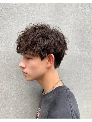 ショート レイヤーカット/ 透明感カラーmikuのヘアスタイル