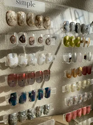 ネイル 草加ニュアンスネイル 🌚hersのネイルデザイン