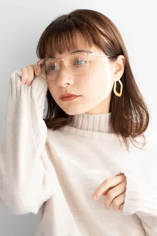 ミディアム カラー 横野 孝志のヘアスタイル