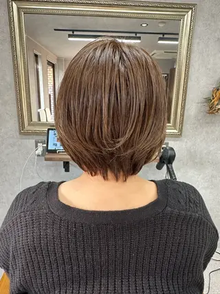 ショート カラー Lien 深井店のヘアスタイル