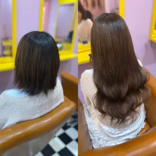 ショート チビ編み込みエクステ どぅ〜す/YUIのヘアスタイル