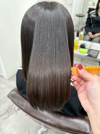 ミディアム I see所属・I see/天王寺/ 髪質改善/本田 唯のヘアスタイル
