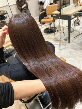 ロング La Bonheur hair Olivier 北千住店所属・小川 ルミナのヘアスタイル