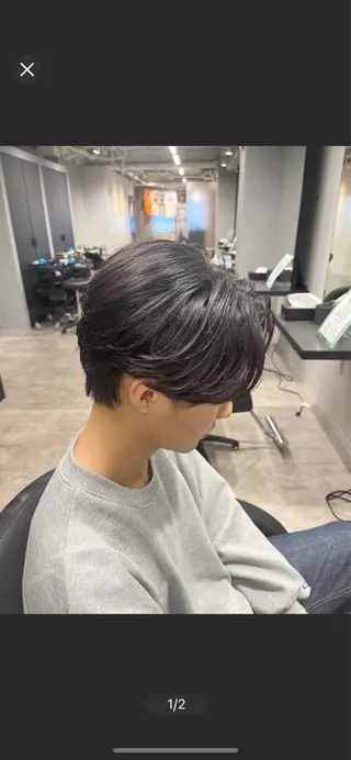 パーマ メンズ ブリーチ1000円！ メンズ特化板倉高史郎のヘアスタイル