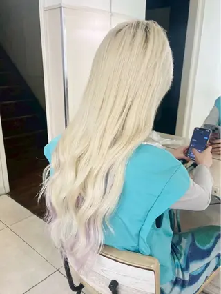 ミディアム 🦕横浜/カラー /エクステ🌀のヘアスタイル