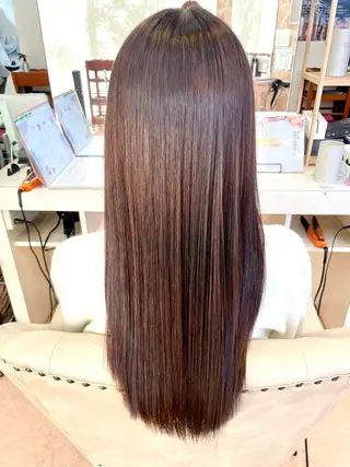 ロング カラー 大塚 千鶴のヘアスタイル