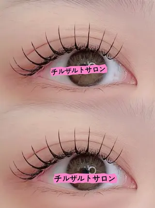 マツエク・マツパ 池袋💖 チルザルトサロンのマツエク・マツパデザイン