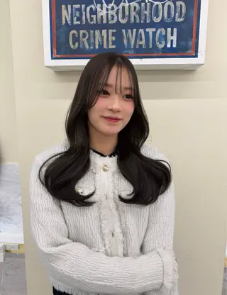 ロング レイヤーカット/髪質 改善/momo🎀のヘアスタイル