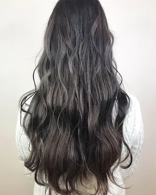 ロング カラー Lien 深井店のヘアスタイル